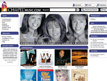 Tablet Screenshot of chapelmusic.com